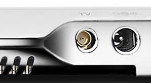 An integrated hybrid analog/digital TV tuner means you can use the 