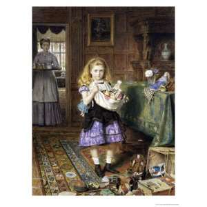   Giclee Poster Print by George Goodwin Kilburne, 12x16