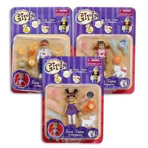  Teeny Town with Pet Play Set 6 Piece Case Pack 48 Toys 