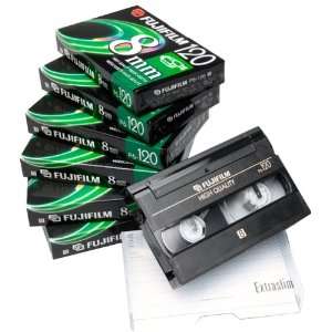  Fujifilm 8mm P6 120MP Videocassette (7 Pack) Electronics