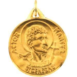   26.00 mm St.Genesius Medal   8.74 grams. 