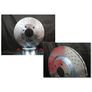  Rear Drilled Rotors Automotive