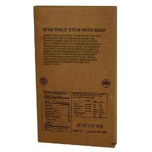MRE (Meal Ready to Eat) Entrée   Vegetable Stew with Beef
