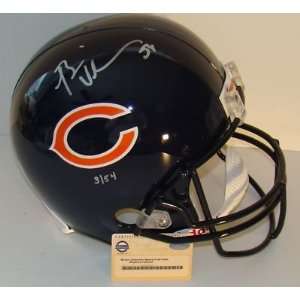 Signed Brian Urlacher Helmet   F S LE 54 STEINER   Autographed NFL 