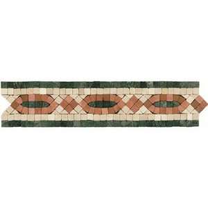  Shaw Floors CS54A 00300 Mosaic Chain Listello Tile Accent 