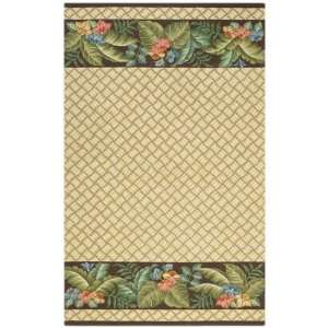  South Pacific Rug 8 Round Brown