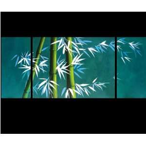  Abstract Art Painting Feng Shui Painting Bamboo Tree Oil 