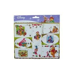  Disney Winnie The Pooh Gift Tags adhesive set   24pcs peel 