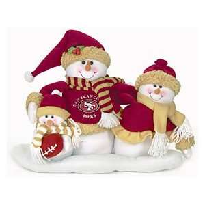  San Francisco 49ers Table Top Snow Family Each Features 