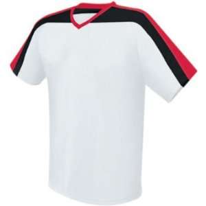  High Five CASCADE Custom Soccer Jerseys WHITE/SCARLET 
