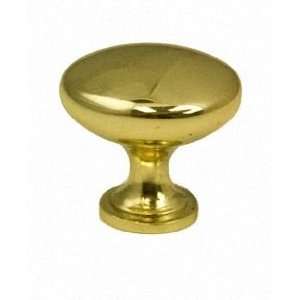 Berenson 0910 103 P Polished Brass BBP BBP Mushroom Cabinet Knob with 
