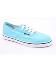 Vans Authentic Lo Pro New Athletic Sneakers Shoes Blue Youth Kids 