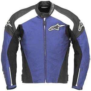  Alpinestars TZ 1 Leather Jacket   46/Blue/White/Black Automotive