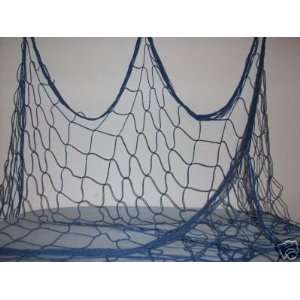  Decorative Blue Fish Net 6 x 30 ~ Nautical Fish Netting 