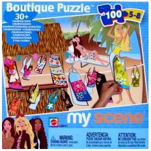 100pc. My Scene Boutique Puzzle Mix and Match Toys 