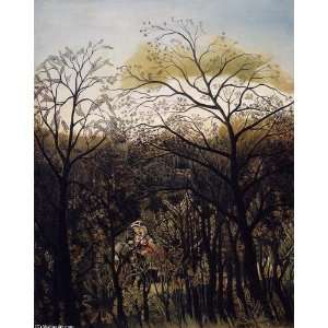  Hand Made Oil Reproduction   Henri Rousseau   32 x 40 