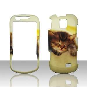 Kitty Cat Samsung Intercept M910 Virgin Mobile, Sprint Case Cover Hard 