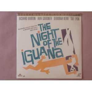  The Night of the Iguana LASERDISC Deluxe Letter Box 