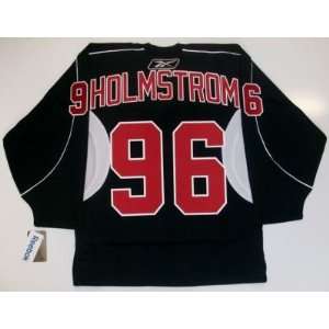  Tomas Holmstrom Detroit Red Wings Black Rbk Jersey Sports 