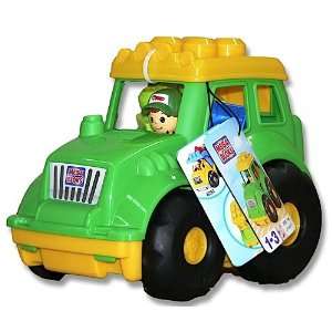  Mega Bloks Playn Go Lil Tractor Green and yellow Toys 
