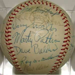  1970 Brewers Team 23 SIGNED Official MLB Baseball Sports 