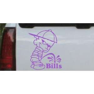 Pee On Bills Car Window Wall Laptop Decal Sticker    Purple 28in X 23 