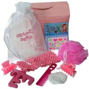  Girls Day Spa Goodie Favor Box Gift Birthday Party Pink 