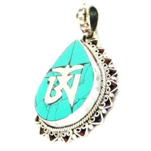  Pendant silver Hatari turquoise. Jewelry