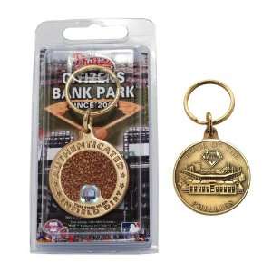  BSS   Citizens Bank Park Bronze Infield Dirt Keychain 