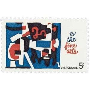 #1259   1964 5c Fine Arts U. S. Postage Stamp Plate Block 