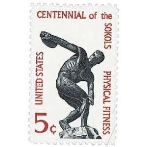  #1262   1965 5c Physical Fitness   Sokol U. S. Postage 