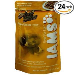 Iams Puppy Select Bites with Chicken in Gravy, 5.3 Ounce Cans (Pack of 