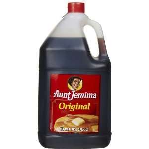 Aunt Jemima Syrup, Regular 128 Oz Grocery & Gourmet Food