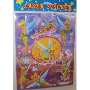  Disneys Tinkerbell 8 Stickers Sheet 10 By 8 Peel and 