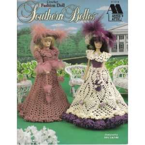   Southern Belles Crochet Fashion Doll Patterns Arts, Crafts & Sewing