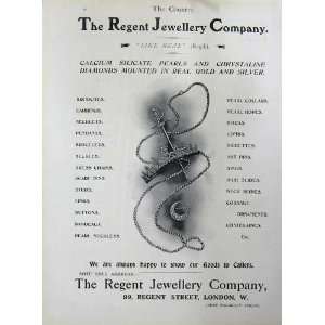   1902 Advertisement Bayliss Golf Barrs Seeds Jewellery