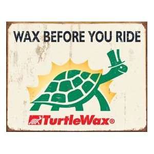  Turtle Wax Car Wax tin sign #1387 
