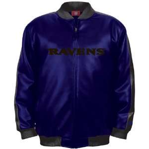  Men`s Baltimore Ravens Rock Solid Starter Jacket Sports 