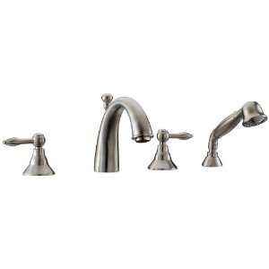  Dawn DS13 2119 Goose Neck 4 Hole Tub Filler + Hand Held 