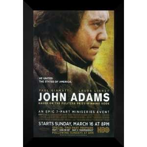  John Adams 27x40 FRAMED TV Poster   Style A   2008