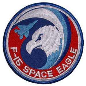  U.S. Air Force F 15 Space Eagle Patch 3 Patio, Lawn 