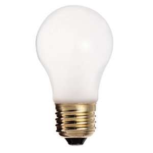 Satco S3949 15W 130V A15 Frosted E26 Medium Base Incandescent bulb