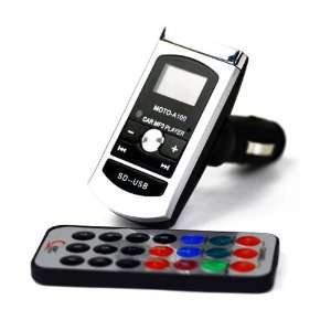 MuffinMan Silver & Black Wireless  Player FM transmitter with 