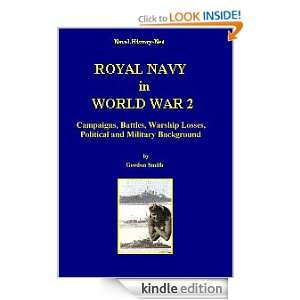 Royal Navy in World War 2 Campaigns, Battles, Warship Losses 