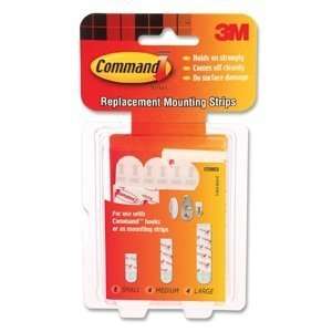  3M 17200CL Remove Mount Strips   Pack of 6 Office 