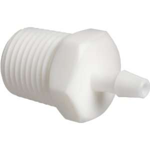 Value Plastics 18220 1 White Nylon Tube Fitting, 200 Series Barbed 