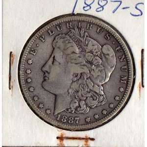  1887 S Morgan Dollar 