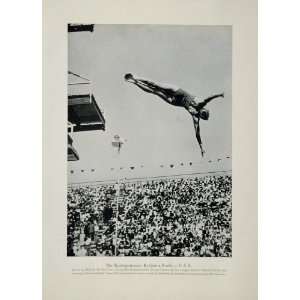  1932 Summer Olympics Katherine Rawls Diving Dive Print 