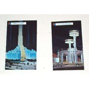  Set of 26 New York Worlds Fair Souvenir 1964 Photo Cards 