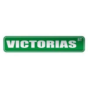   VICTORIAS ST  STREET SIGN CITY PHILIPPINES